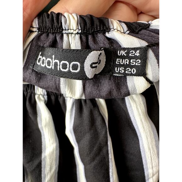 NWT Boohoo Plus Off the Shoulder Lisa Babydoll Tunic Blouse Sz 20 Cottagecore - Picture 4 of 6